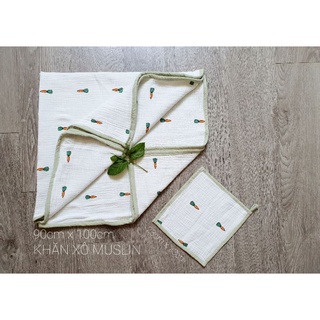 khăn tắm xô muslin