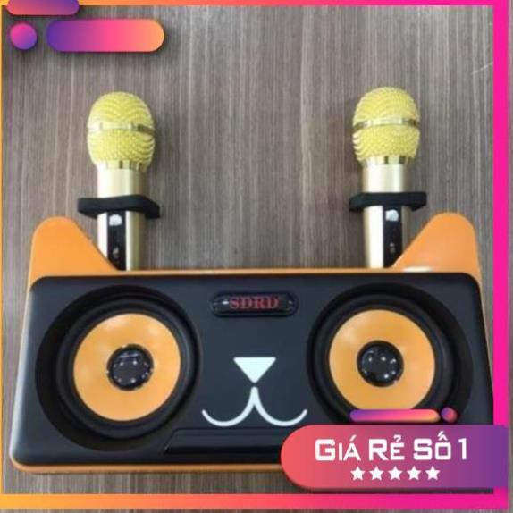 [SALE 10%] Loa karaoke bluetooth SDRD SD-305 20W có bluetooth tặng kèm mic