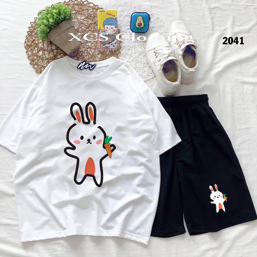 Đồ Bộ Hoạt Hình Unisex BÒ SỮA  , Set Cartoon, Freesize, Thun Cotton, Nam Nữ Đều Mặc Được Hm1986