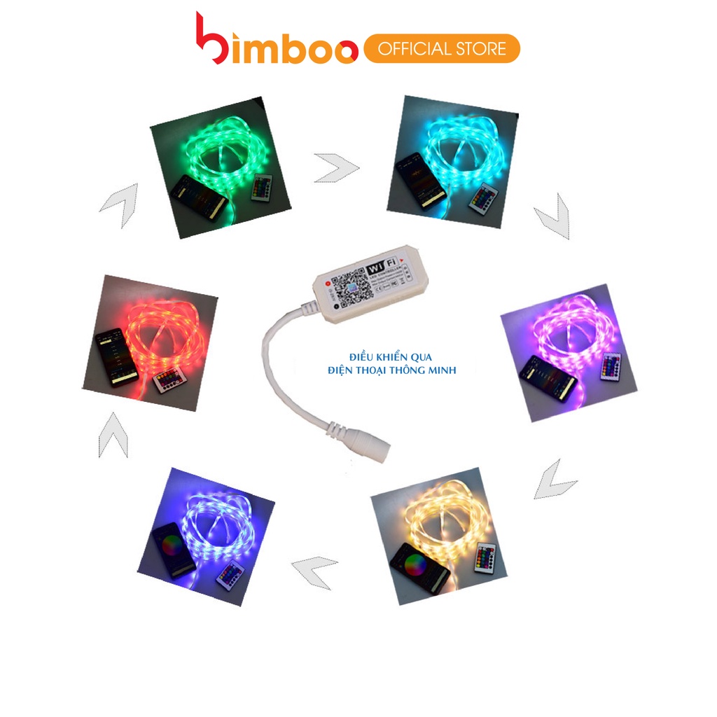 Đèn dây led RGB Bimboo