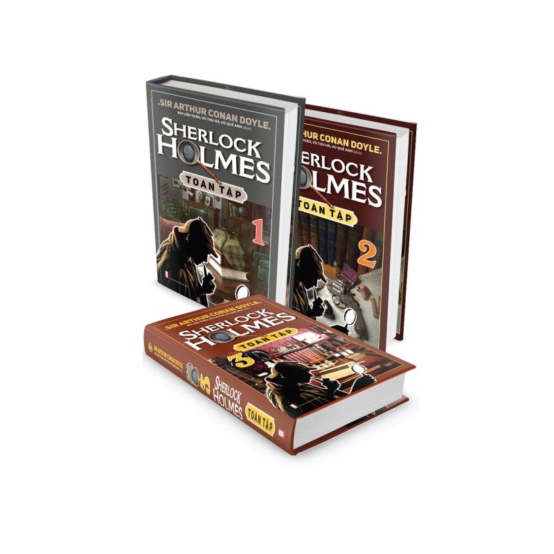 Sách - Sherlock Holmes Trọn Bộ 3 Tập Mới Nhất 2021 (Bìa Cứng)