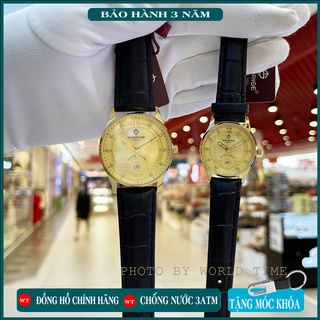 Đồng hồ đôi sunrise 1126SA ,đồng hồ cặp chính hãng full box kính sapphire , chống xước, chống nước , thẻ bảo hành thumbnail