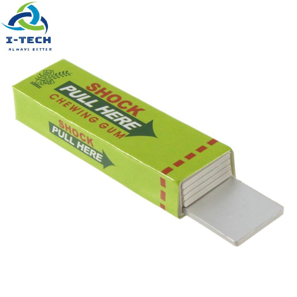 ⚡Khuyến mại⚡Fashionable Unique Fantastic Safety Trick Joke Funny Toys Electric Shock Shocking Chewing Gum Pull Out Head  for Gifts