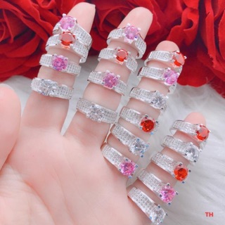 💥💥nhẫn nữ đá cao siêu hót bạc ta