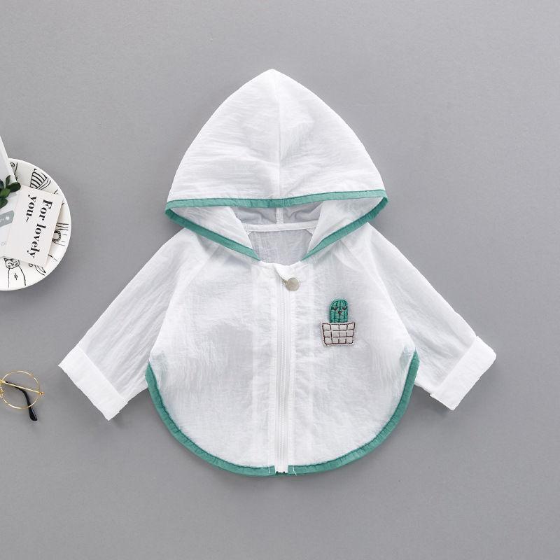 Children's thin paper suntan clothes protective clothing