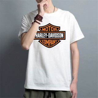 Áo Thun Nam Tay Ngắn In Logo Harley Davidson Thời Trang