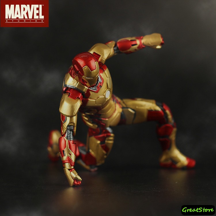 ( HÀNG CÓ SẴN ) MÔ HÌNH NHÂN VẬT IRON MAN MK42 MK43 AVENGER 3 CỬ ĐỘNG ĐƯỢC