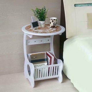 BÀN TRÒN CÓ GÓC KỆ