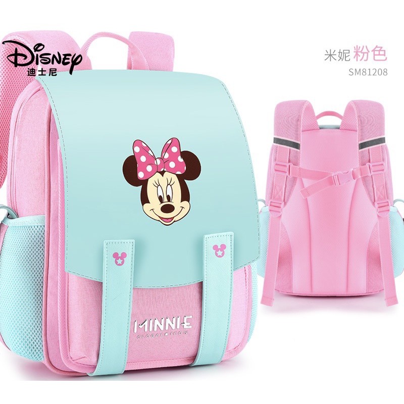 Balo chống gù lưng Disney cao cấp hàng chính hãng siêu nhẹ chống thấm nước cho bé từ lớp 1