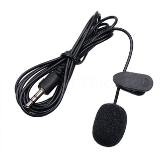 Micro Mini Kẹp Áo Jack 3.5mm Cho PC Notebook Laptop