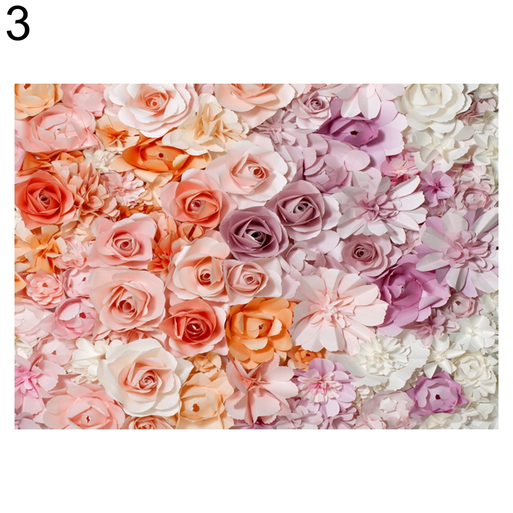 Phông Nền Chụp Ảnh Họa Tiết Hoa Hồng Xinh Xắn