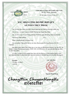 Tinh dầu hoa anh thảo Blackmore 190v.