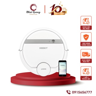 Robot Hút + Lau ECOVACS 901 Màu Trắng