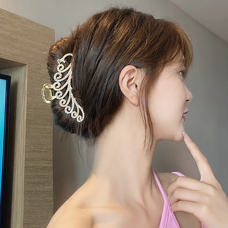 Kẹp Tóc Đính Ngọc Trai Giả Sang Trọng Thanh Lịch Cho Nữ