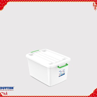 Thùng đựng đồ/ thực phẩm duy tân - 55l – bánh xe