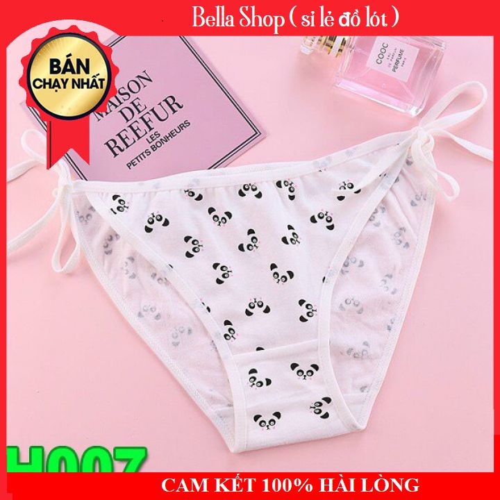 Quần Lót Nữ Buộc Dây Hoạ Tiết Kute, Đáng Yêu - Gợi Cảm, Sexy H007 | BigBuy360 - bigbuy360.vn