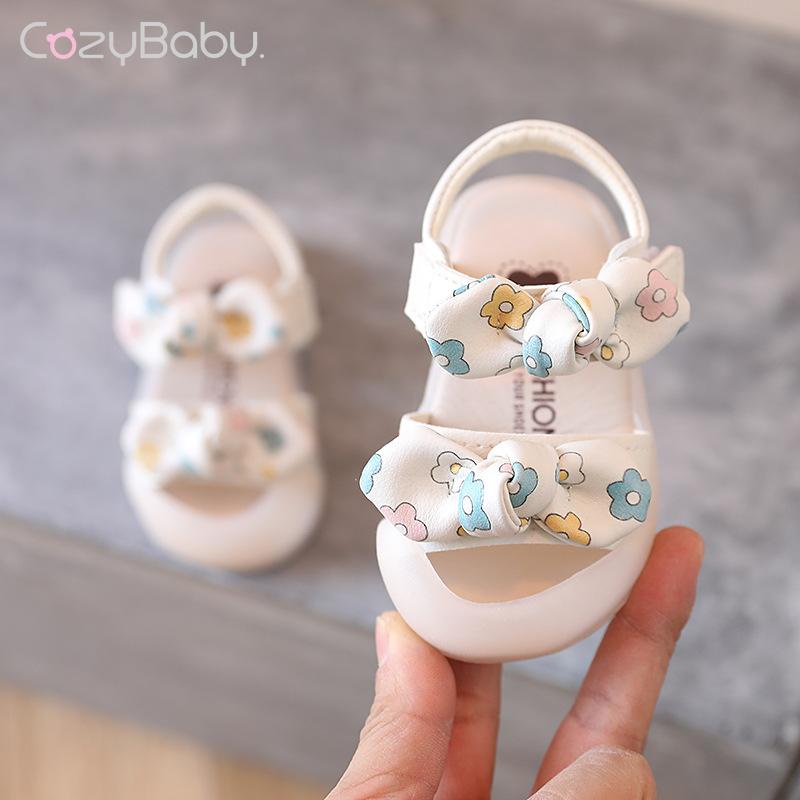 Xăng Đan Công Chúa Bằng Da Thời Trang Mùa Hè Dành Cho Bé Gái 1-2 Tuổi 2023