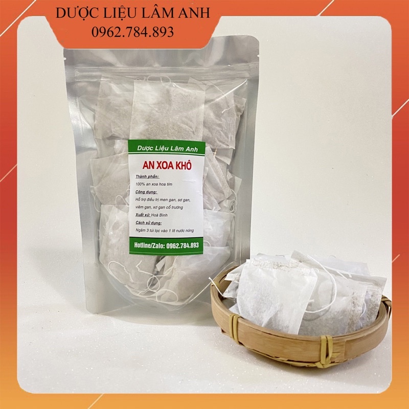 1kg An xoa Hoà Bình hoa tím mát gan giải nhiệt hạ men gan xơ gan