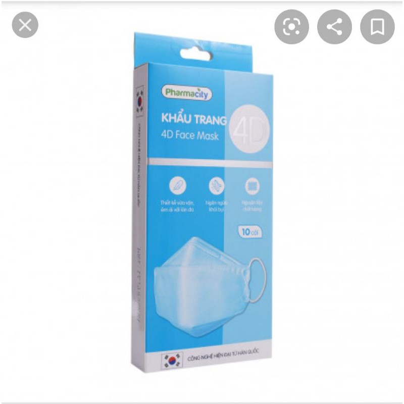 💥Khẩu trang 4D Pharmacity Cầu Vồng bản giới hạn