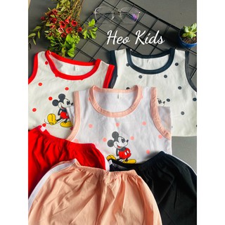 Đồ bộ hình mickey cho bé trai bé gái