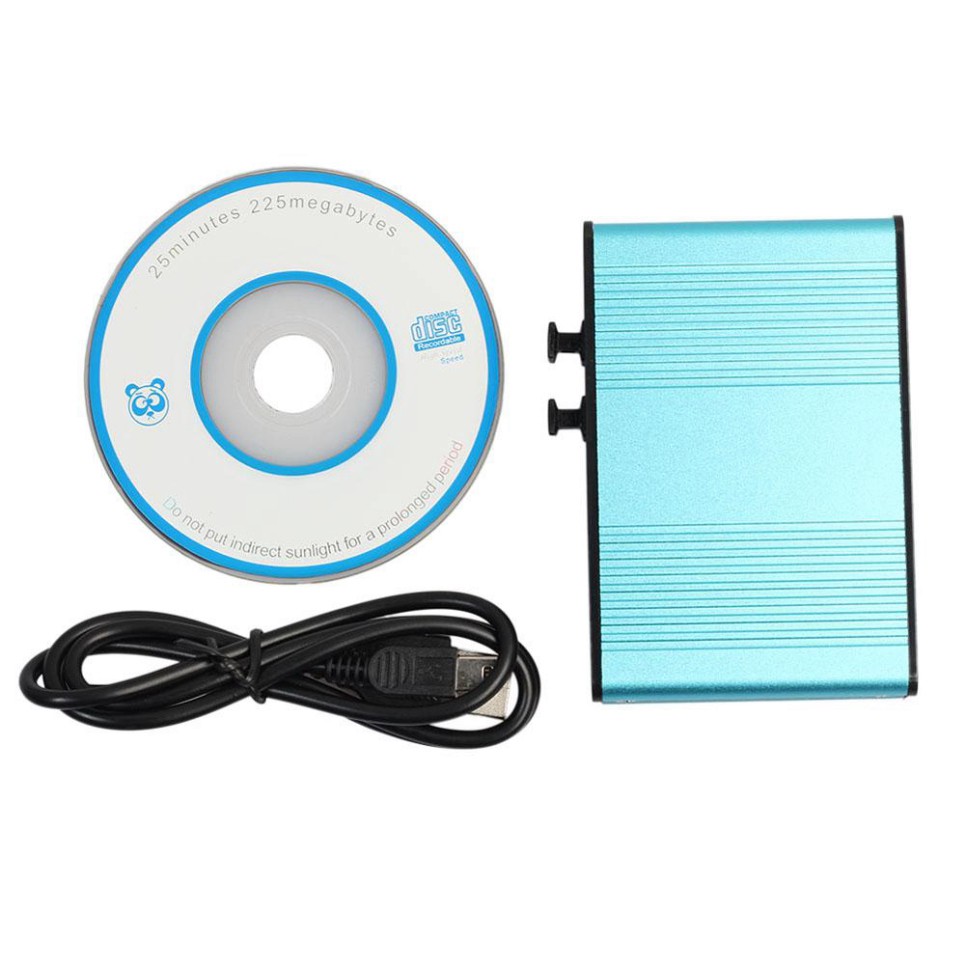 Giảm 69% Card âm thanh quang ngoài USB 6 kênh 5.1 cho máy tính xách tay, Đen Giá gốc 284000đ- 47C18