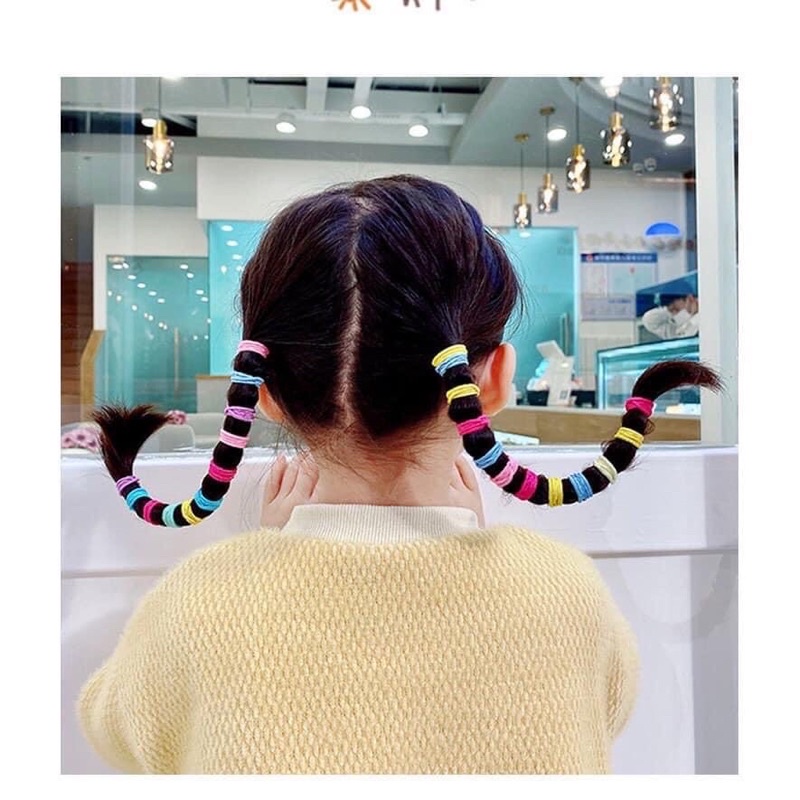 Túi 500 sợi thun tặng túi chip(sợi to)