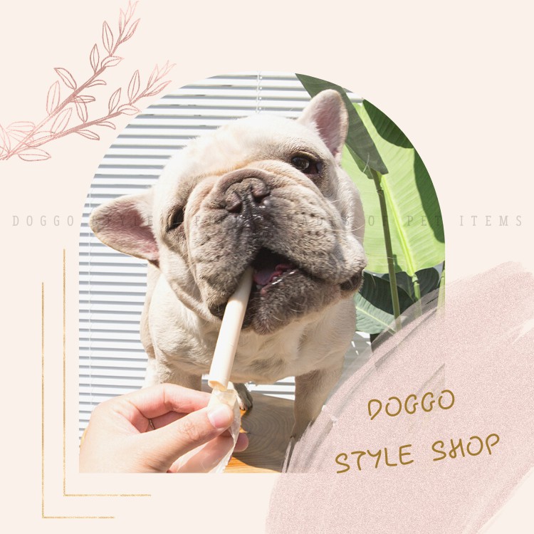Thức Ăn Treat Bánh Thưởng Cho Chó Mèo Xúc Xích Phô Mai Vị Sữa Cao Cấp Cung Cấp Protein Doggyman