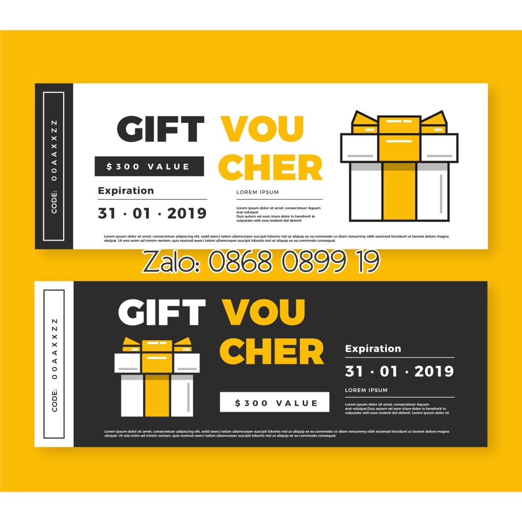 In Voucher theo yêu cầu giá rẻ, chất lượng cao