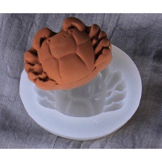 Khuôn silicon 3D làm bánh trung thu, bánh in, rau câu hình con cua