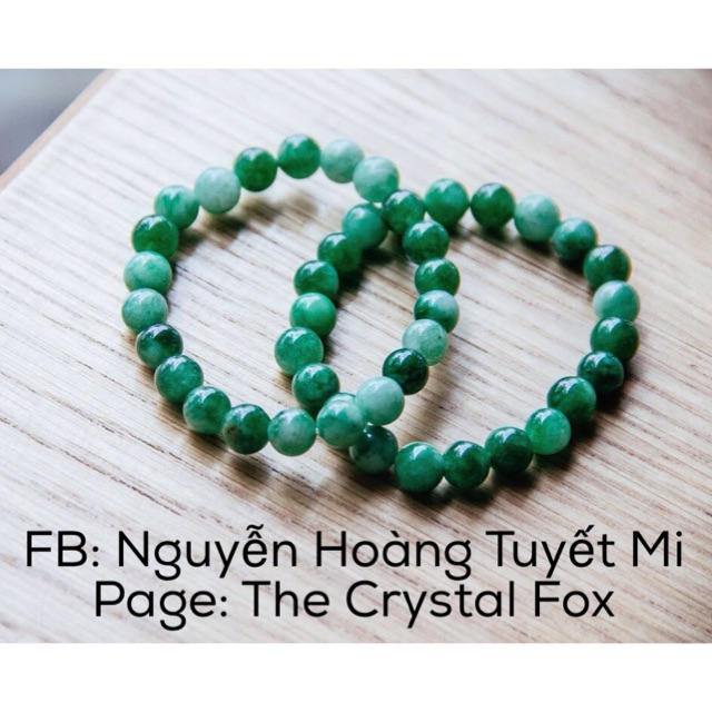 Vòng Cẩm Thạch xanh lá