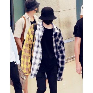Áo sơ mi Suga BTS ảnh thật