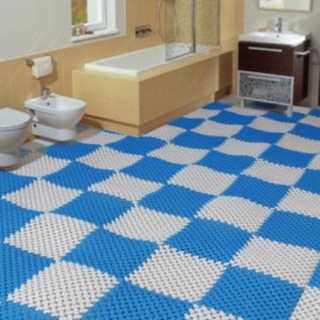 Miếng lót sàn chống trơn cho nhà tắm, nhà vệ sinh, nhà bếp và các khu vực ẩm ướt và trơn trượt.( 30x30cm một tấm)