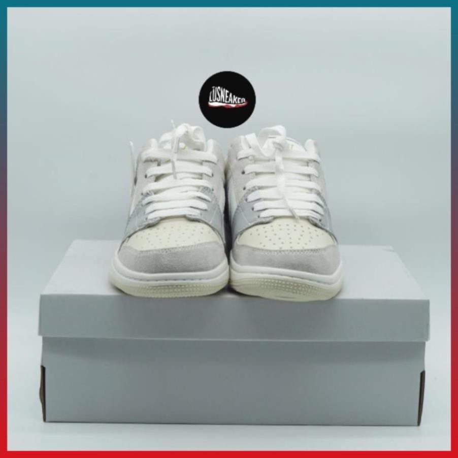 Giày Jordan 1 Xám ✨HOT TREND✨ Giầy Thể Thao AIR JORDAN 1/Sneaker Nam Nữ Đủ Size : 36-43