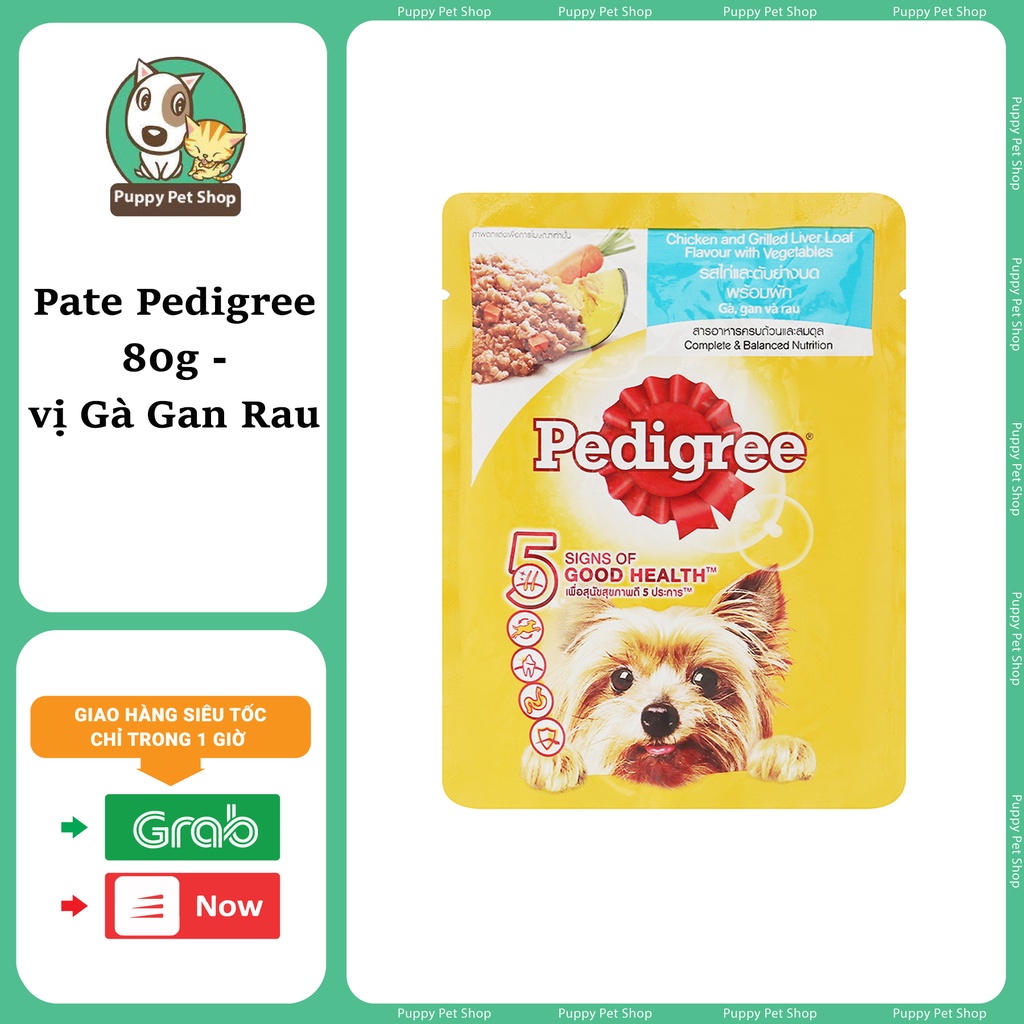 PATE PEDIGREE cho chó con, chó lớn đủ vị 80g - Nhiều vị date xa- HÀNG CHÍNH HÃNG