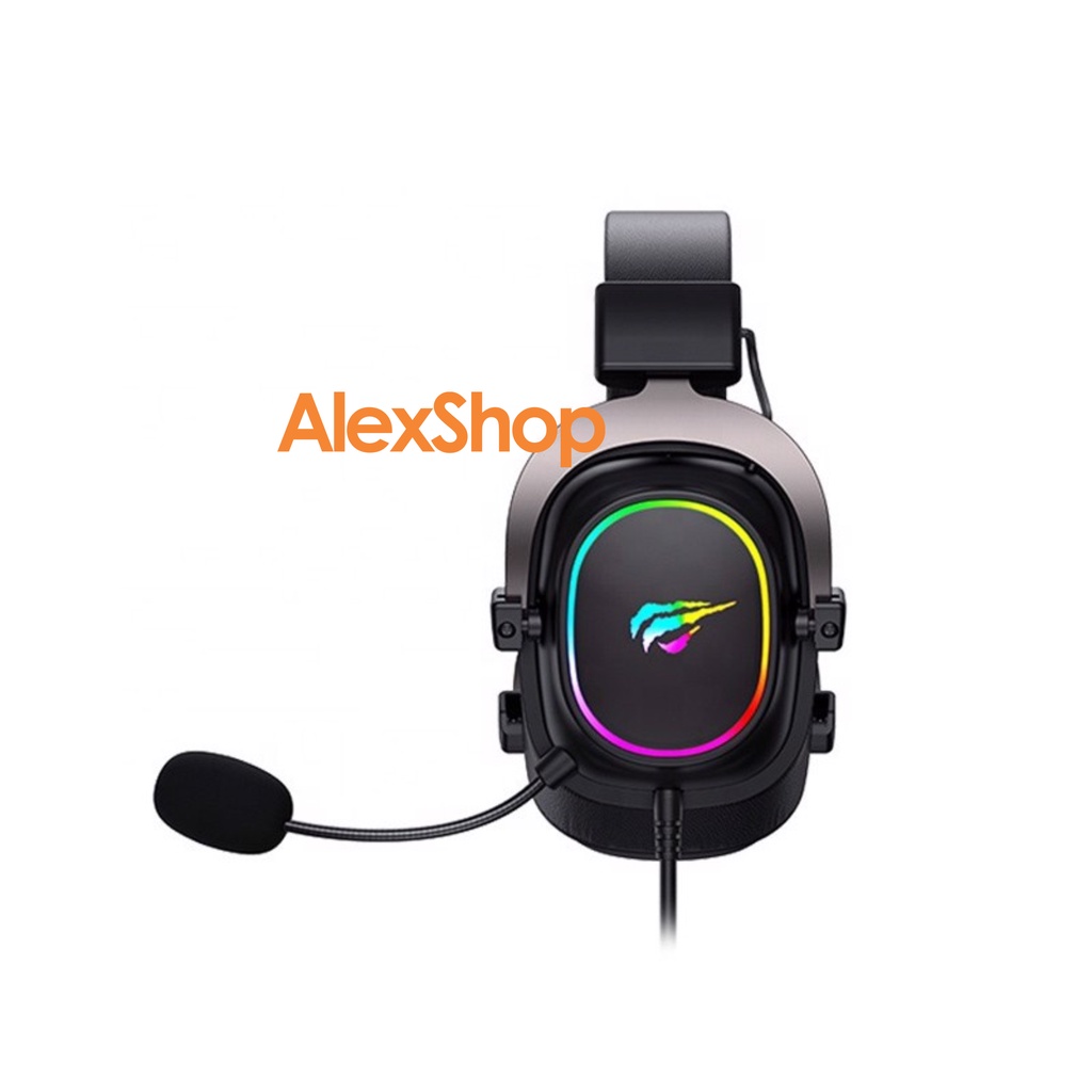Tai Nghe Gaming Havit H2002P 7.1 RGB Màn Loa Cực Lớn 53mm - Bảo Hành 12 Tháng