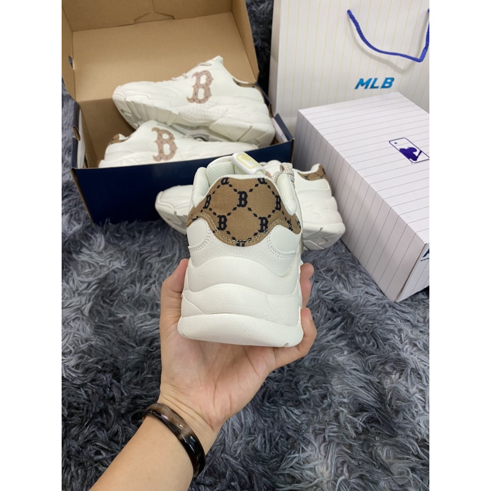 [SALE SỐC] [FULL BOX + BILL] Gìaỳ MLB, Giày Boston, NY, B nâu mới nhất hót nhất 2022 bản đẹp nhất - kèm quà tặng