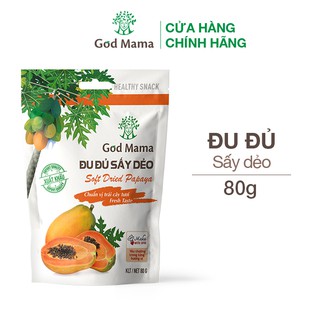 Đu đủ sấy dẻo God Mama 80g