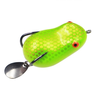 1 Mồi Ếch Giả Câu Cá Mềm Dạ Quang 4.5cm 7g