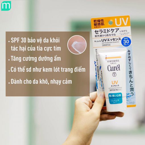 Kem Chống Nắng Curel UV Protection Essence SPF30