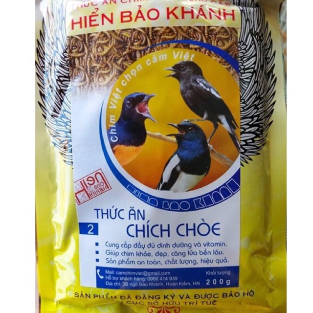 Cám Chích Choè Than Lửa Hiển Bảo Khánh (số2) - Căng lửa