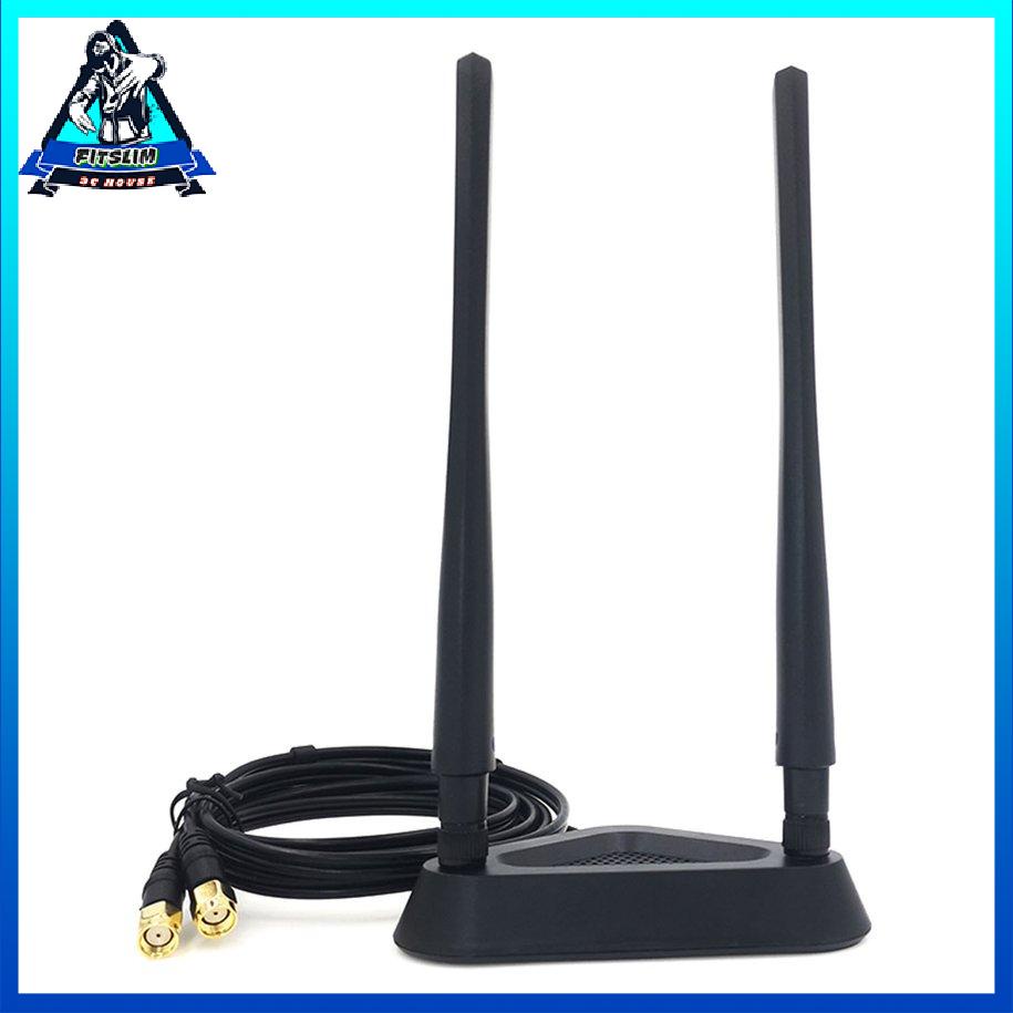 Cáp mở rộng Antenna tần số kép 2.4G / 5G Đầu nối mạng không dây [8/12]