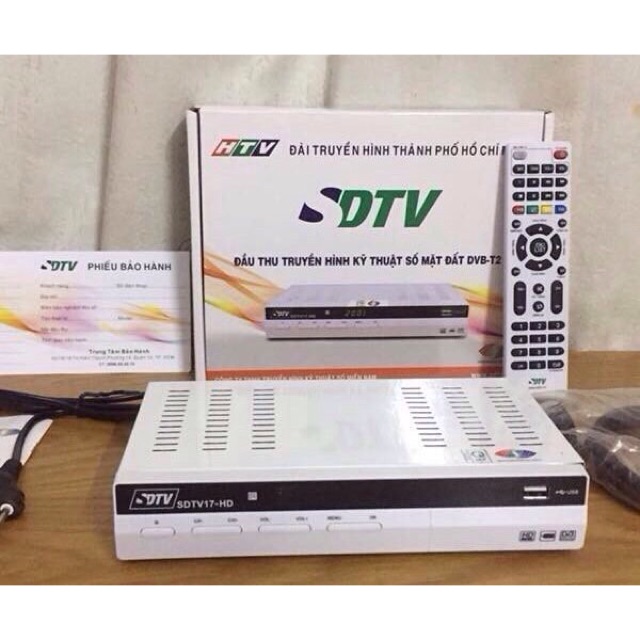 Đầu thu truyền hình KTS mặt đất DVB T2 mới