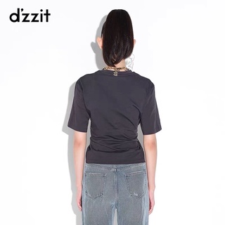 Áo thun xoắn eo Dzzit