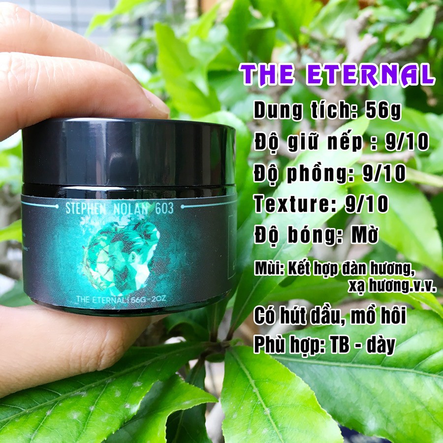 Sáp tạo kiểu cao cấp Stephen Nolan 603: The Eternal clay wax 100gr