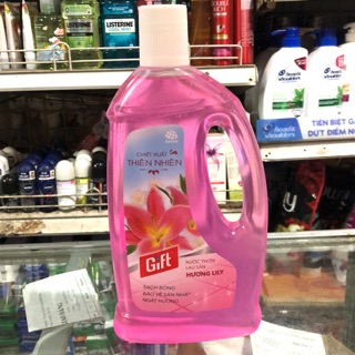 Nước lau sàn gift hương lily chai 1l