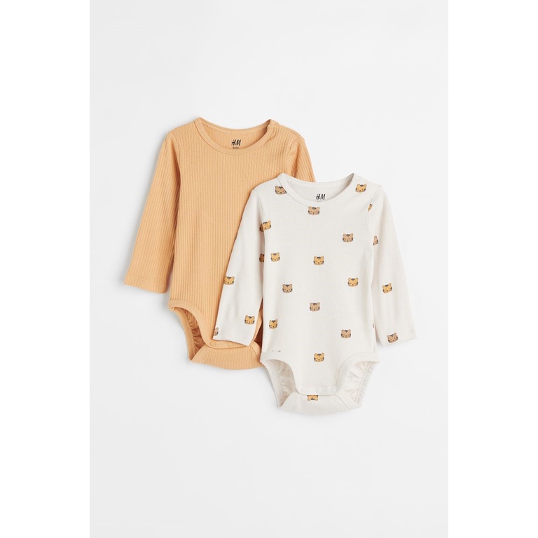 Bộ đồ liền thân tay dài HM cho bé