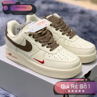 Giày Af1 vảy nâu thể thao nam nữ