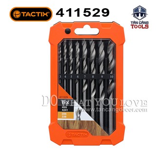 BỘ MŨI KHOAN GỖ 8 CHI TIẾT TACTIX 411529