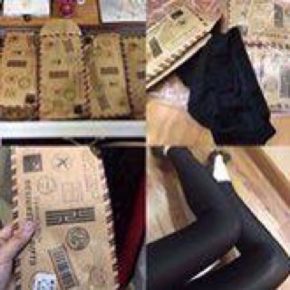 Xả kho quần legging nhũ bì thư