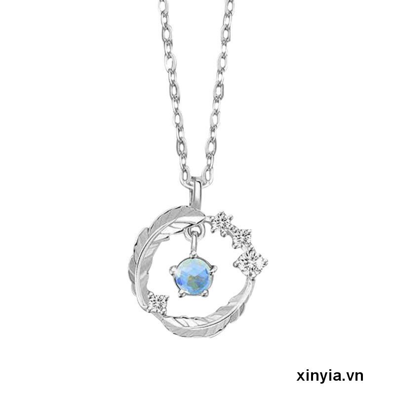 Vòng cổ Mặt Lông Vũ Nhẹ Nhàng Đơn Giản Hợp Thời Trang Sang Trọng Cho Nữ